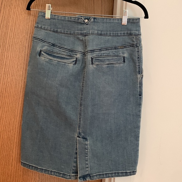 Prana High Waist denim Skirt festival Ready!🌺🌸 - Picture 2 of 6